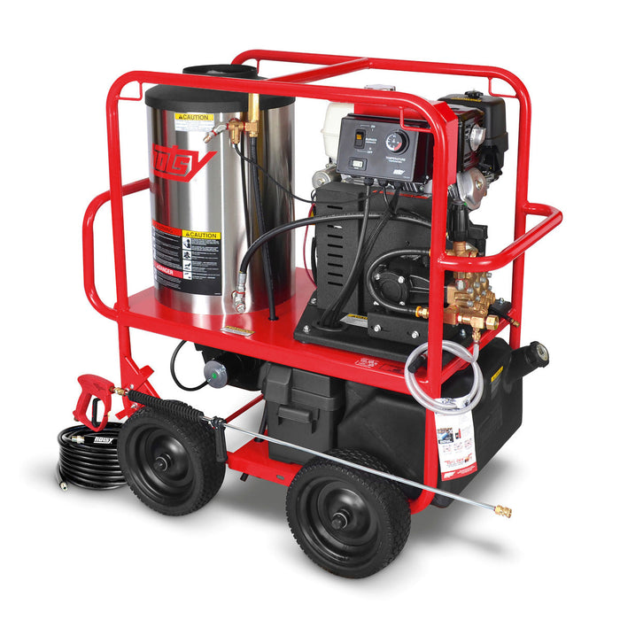 Hotsy Hot Water Gasoline - Portable - ROLL CAGE SERIES