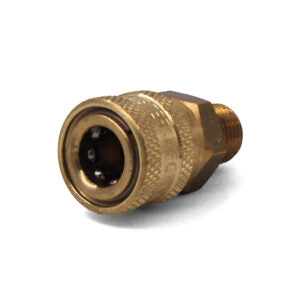 Quick Coupler, 1/4″ MPT Brass Foster