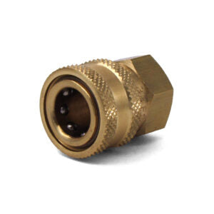 Quick Coupler, 3/8″ FPT Brass Foster
