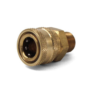 Quick Coupler, 3/8″ MPT Brass Foster