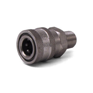 Quick Coupler, 1/4″ MPT 6000 PSI Stainless Steel Legacy