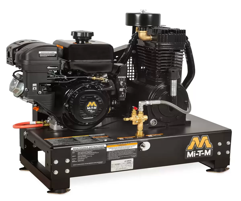 30-Gallon Two Stage Gasoline - Base Mount