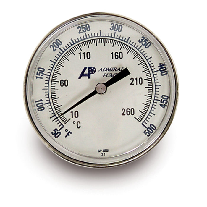 TEMP.GAUGE 50-550F - 3" DIAL