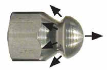 SEWER / TUBE CLEANING NOZZLES - ST-49 & 