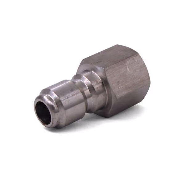 Quick Coupler Nipple, 3/8″ FPT 6000 PSI Stainless Steel