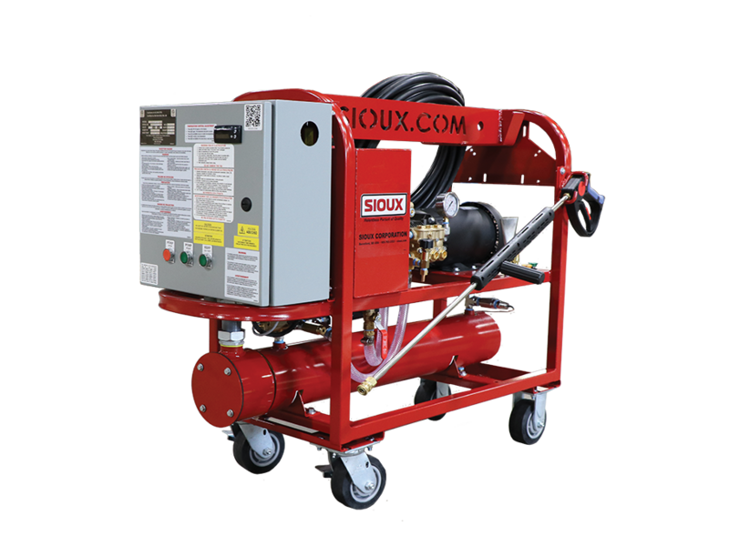 Sioux Steam Cleaner - All Electric 480 Volt