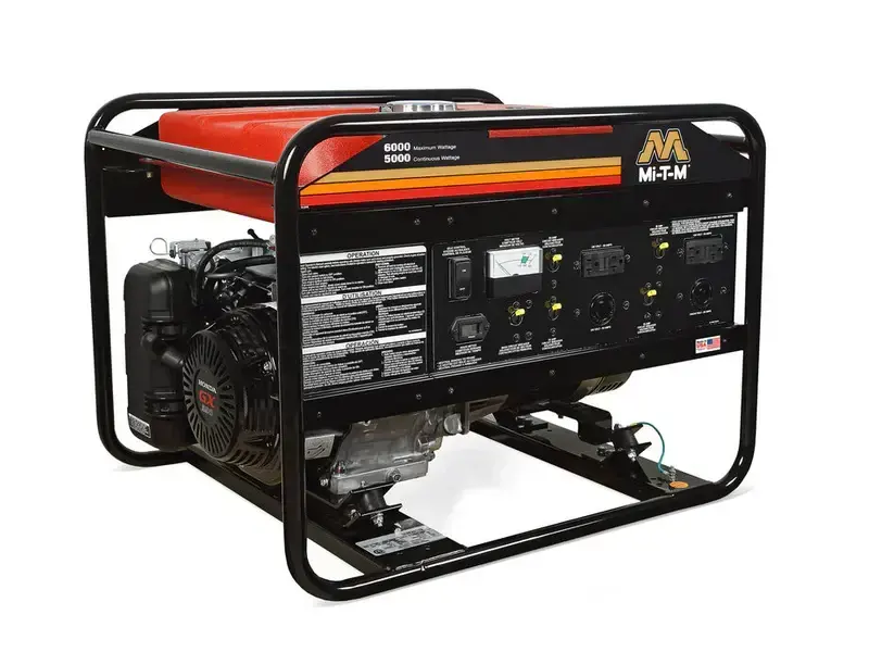 6000-Watt Industrial Gasoline Generator (Honda Engine)