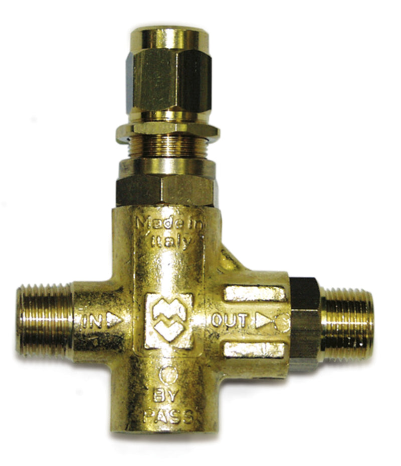 UNLOADER, VR54, 3/8"M x 3/8"F, 2175PSI, BLACK