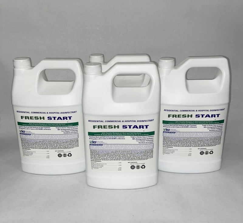 Fresh Start - Disinfectant Cleaner - 4 Pack - 1 gallon size