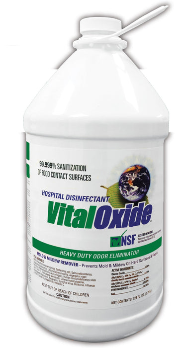 VITAL OXIDE - DISINFECTANT- 4 Pack -1 gallon size